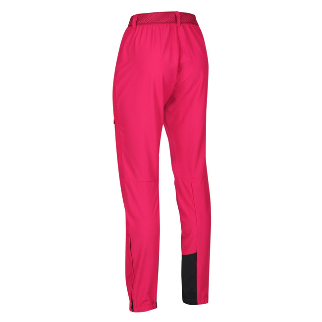 Rethink Pink - Close up - Regatta Womens-Ladies Mountain III Walking Trousers