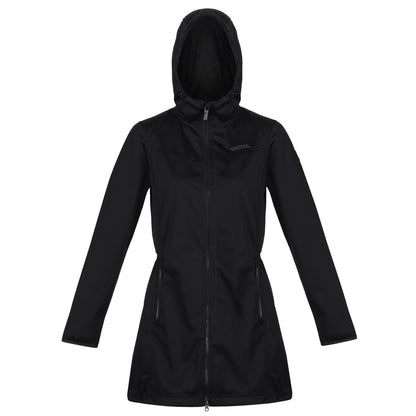 Seal Grey Marl - Front - Regatta Womens-Ladies Alerie II Soft Shell Jacket