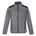 Rhino Marl-Black - Front - Regatta Childrens-Kids Mykelti Full Zip Fleece Jacket