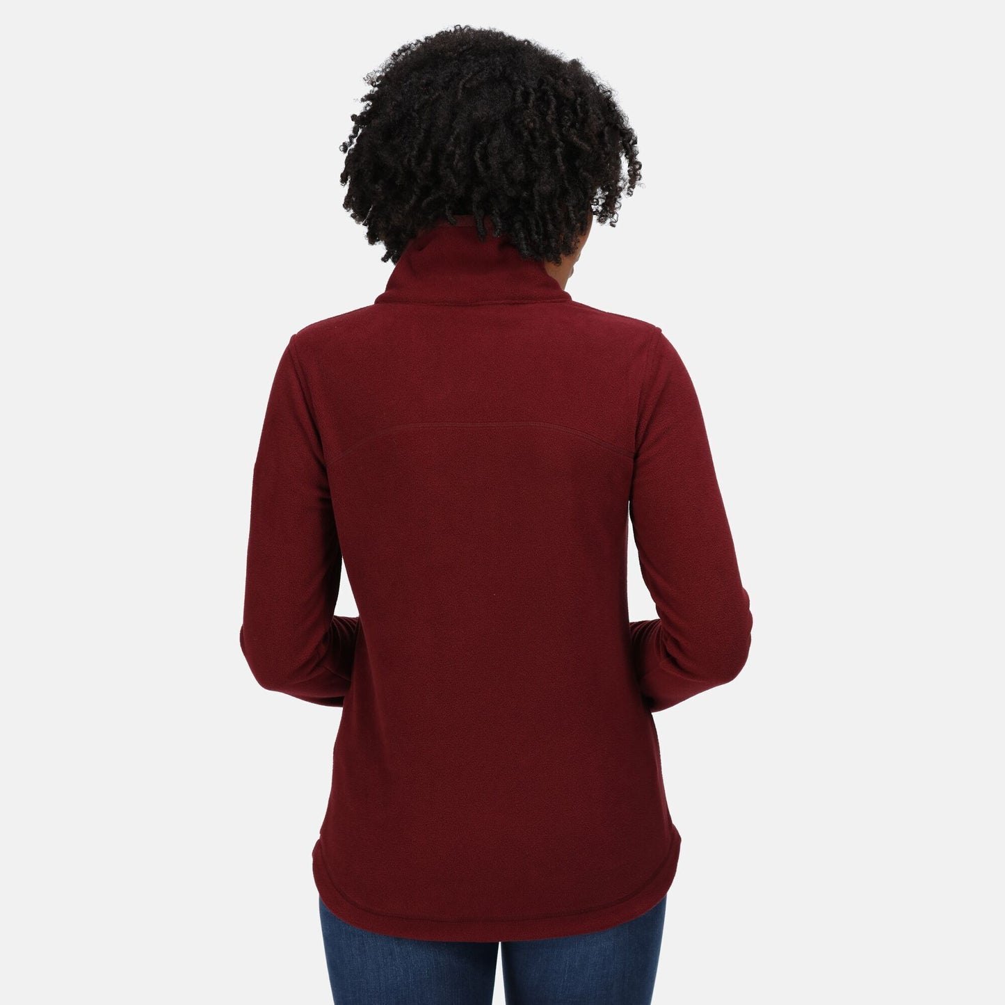 Claret Red - Lifestyle - Regatta Womens-Ladies Fayona Full Zip Fleece Jacket