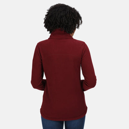 Claret Red - Lifestyle - Regatta Womens-Ladies Fayona Full Zip Fleece Jacket