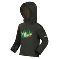 Dark Khaki - Pack Shot - Regatta Childrens-Kids Peppa Pig Jungle Hoodie