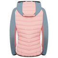 Powder Pink-Mesa Rose - Back - Dare 2B Womens-Ladies Surmount II Wool Hybrid Jacket