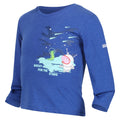 Surf Spray - Close up - Regatta Childrens-Kids Shoot For The Stars Peppa Pig Long-Sleeved T-Shirt