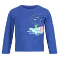Surf Spray - Front - Regatta Childrens-Kids Shoot For The Stars Peppa Pig Long-Sleeved T-Shirt