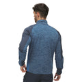 Imperial Blue-Moonlight Denim - Side - Regatta Mens Coladane III Zip Fleece Jacket