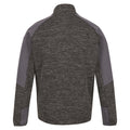 Black-India Grey - Pack Shot - Regatta Mens Coladane III Zip Fleece Jacket