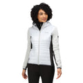 Cyberspace-Seal Grey - Side - Regatta Womens-Ladies Pemble III Hybrid Fleece Jacket