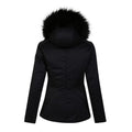 Black - Back - Dare 2B Womens-Ladies Julien Macdonald Supermacy Plain Ski Jacket