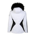 White-Black - Back - Dare 2B Womens-Ladies Julien Macdonald Mastery Contrast Ski Jacket