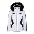 White-Black - Front - Dare 2B Womens-Ladies Julien Macdonald Mastery Contrast Ski Jacket