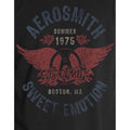 Black - Side - Aerosmith Unisex Adult Sweet Emotion Cotton T-Shirt