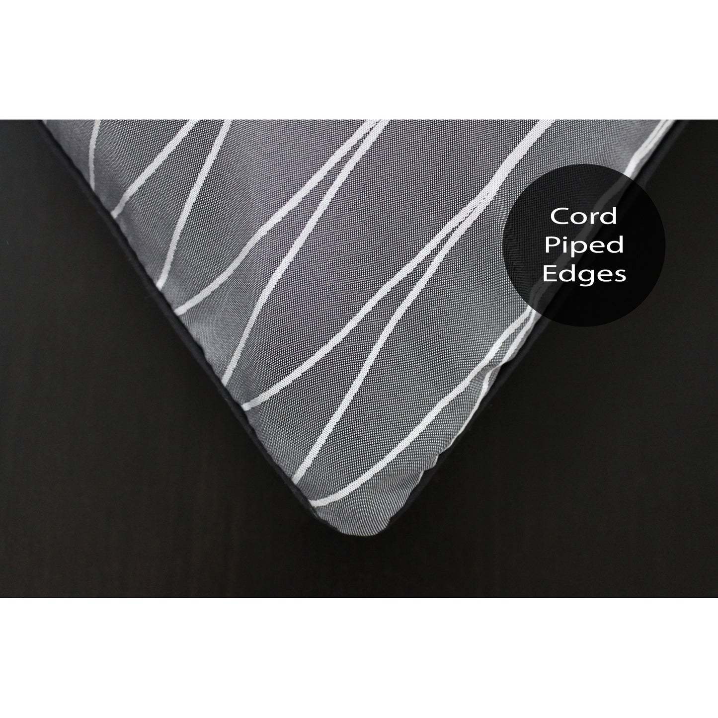 Grey - Lifestyle - Linen House Northbrook Continental Sham Pillowcase Cover