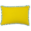 Mustard Yellow - Back - Riva Home Woodland Friends Rectangular Cushion Cover