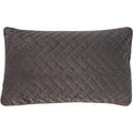 Charcoal Grey-Heather - Front - Riva Home Tetris Cushion Cover