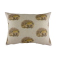 Off White-Brown - Back - Evans Lichfield Hedgehog Cushion Cover
