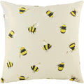 Taupe - Front - Evans Lichfield Busy Bees Cushion Cover