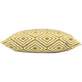 Ochre - Back - Essentials Diamond Cushion Cover