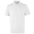 White - Front - RTXtra Mens Pique Knit Classic Polo Shirt