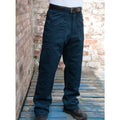 Navy - Back - RTY Workwear Mens Utility Trousers - Pants
