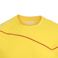 Yellow - Flame - Back - Lotto Boys Football Sports Kit Long Sleeve Sigma (Full Kit Shirt & Shorts)
