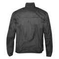Black- White - Front - 2786 Mens Contrast Lightweight Windcheater Shower Proof Jacket