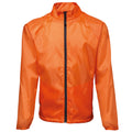 Kelly- White - Side - 2786 Mens Contrast Lightweight Windcheater Shower Proof Jacket