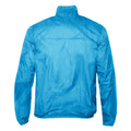 Sapphire- White - Back - 2786 Mens Contrast Lightweight Windcheater Shower Proof Jacket