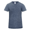 Raw Blue - Front - B&C Denim Mens Editing Short Sleeve T-Shirt
