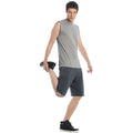 Sport Grey - Back - B&C Mens Exact Move Athletic Sleeveless Sports Vest Top