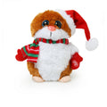 Brown - Front - Christmas Shop Animated Singing Christmas Hamster