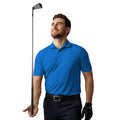 Ascot - Back - Glenmuir Mens Plain Performance Pique Short Sleeve Golf Polo Shirt