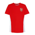 Red - Front - Official Football Merchandise Kids Arsenal FC Short Sleeve T-Shirt