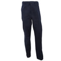 Navy - Front - RTY Workwear Mens Pleated Trousers