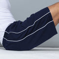 Navy-Navy-White - Back - Finden & Hales Mens Contrast Sports Shorts