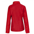 Red- Warm Grey - Back - B&C Womens-Ladies Multi Active Hooded Jacket