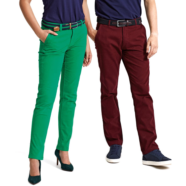 Kelly Green - Pack Shot - Asquith & Fox Womens-Ladies Casual Chino Trousers