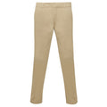 Khaki - Front - Asquith & Fox Womens-Ladies Casual Chino Trousers