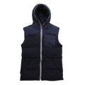 Navy - Front - Brave Soul Mens Stockport Two Tone Gilet-Bodywarmer