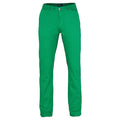 Kelly Green - Front - Asquith & Fox Mens Slim Fit Cotton Chino Trousers