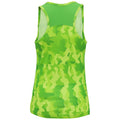 Camo Green - Back - Tri Dri Womens-Ladies Hexoflage Performance Sleeveless Vest