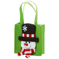 Snowman - Front - Christmas Shop Fabric Character Bag
