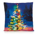 Tree - Front - Christmas Shop Battery Operated LED Cushion