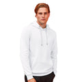 White - Back - Asquith & Fox Mens Organic Hoodie