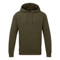 Olive - Front - Asquith & Fox Mens Organic Hoodie
