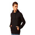 Black - Back - Asquith & Fox Mens Organic Hoodie