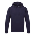 Navy - Front - Asquith & Fox Mens Organic Hoodie