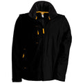Black-Orange - Front - Kariban Mens Score Functional Performance Jacket