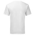White - Side - Fruit of the Loom Unisex Adults Iconic 165 classic T-Shirt