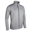 Light Grey-Black Marl - Front - Glenmuir Mens Elrick Performance Jacket